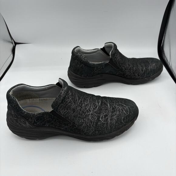Nurse Mates Align Loafers Womens Size 11 Dorin Black Silver Slip Resistant H4 - Picture 8 of 10